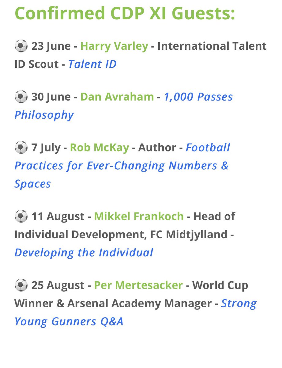 🚨 𝗖𝗼𝗮𝗰𝗵 𝗗𝗲𝘃𝗲𝗹𝗼𝗽𝗺𝗲𝗻𝘁 𝗣𝗿𝗼𝗴𝗿𝗮𝗺𝗺𝗲 𝗫𝗜

⚽️Online 4/5 months

⚽️Live, recorded sessions

⚽️Expert guests

⚽️Books

⚽️Networking

🔥 For the first time, the CDP’s 11th edition WILL FILL WITHOUT ADVERTISING

Register for June start👇 

tickettailor.com/events/raypowe…