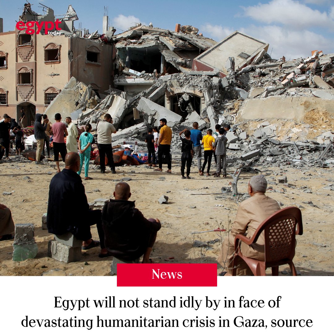A high-level source said that Egypt will not stand idly by in the face of the devastating humanitarian crisis in Gaza

Details: egypttoday.com/Article/1/1325…

#Egypt #Palestine #MiddleEast #Israel #GAZA #ICJ | #محكمة_العدل