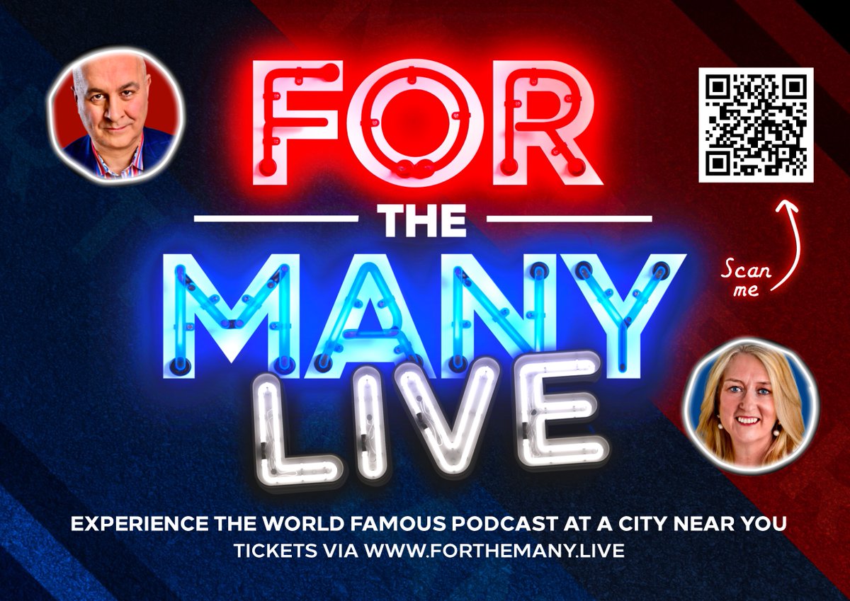 BONUS EPISODE OF THE FOR THE MANY PODCAST 455. For the Many Live From the Fowey Festival with @JohnnyMercerUK Recorded last Saturday, before the general election was called. Listen podcasts.apple.com/gb/podcast/455…