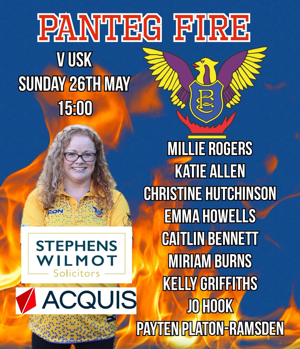 pantegflames's tweet photo. TEAM ANNOUNCEMENT 

📍Panteg Cricket Club 
🗓Sunday 26th May
🕐11:00 Panteg Fire V Tredegar
🕐15:00 Panteg Fire V Usk

#uptheteg 
@pantegcricket https://t.co/XAbqhtB81u