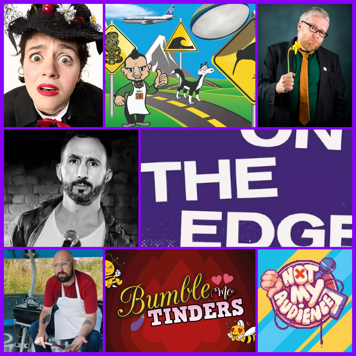 carolinepub's tweet photo. SATURDAY AT FRINGE: 

14:00 Dirty Work (£8)
15:15 Idiot's Guide to NZ (pwyw)
16:30 @dan_fardell (free) 
17:45 @nathancassidy (free) 
19:00 @Ontheedgecomedy (£7)
20:15 @davefensome (pwyw)
21:30 Not My Audience! (£10)
22:45 Bumble Me Tinders (£12.75)
00:00 @AmbroseUren (pwyw) https://t.co/6QbljAee4P