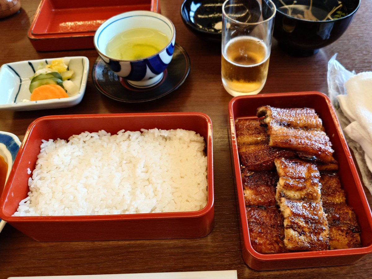 A few days ago in Japan, I went to this awesome restaurant that serves Grilled Unagi (Eel). It was expensive but very good! One place I recommend you go to eat in Fukuoka is the Eel restaurant near Canal City!