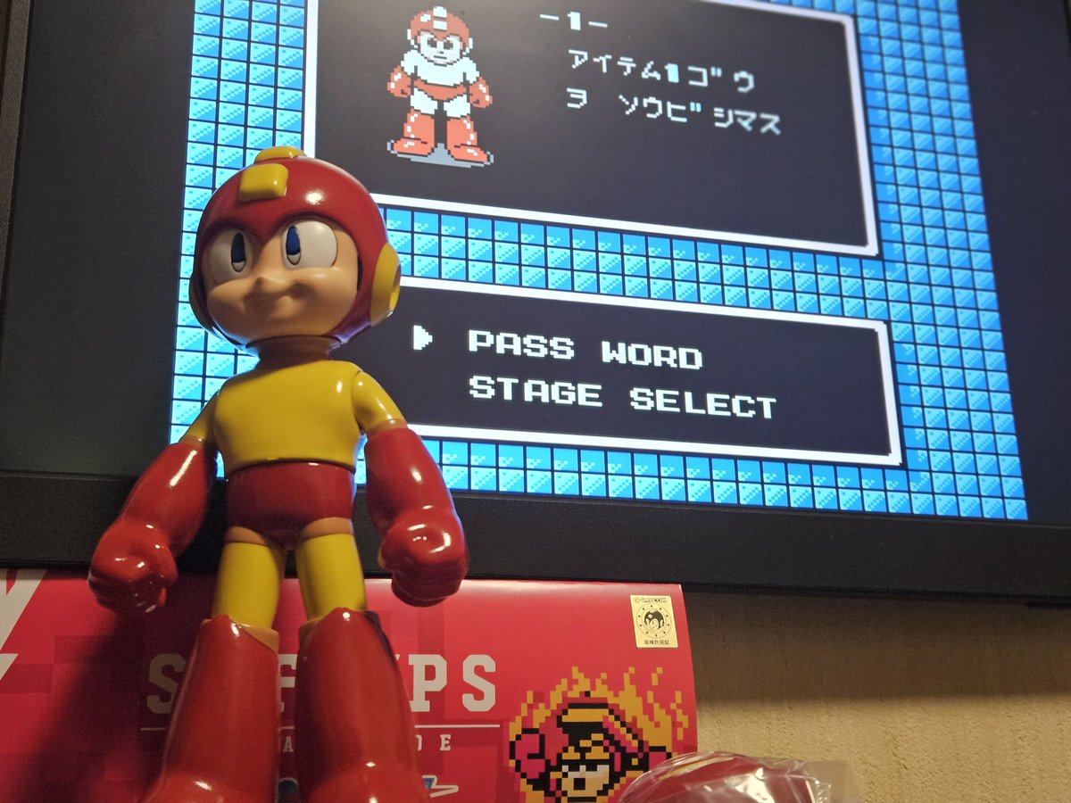ka0725o's tweet photo. カッコよ🔥

#electrictoys #ロックマン https://t.co/jDTuhTFyZ5