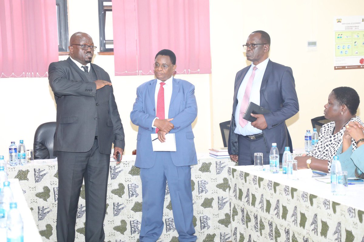 NPSC Chairperson Eliud Kinuthia CBS, led Commissioners, CEO and Senior Management team of the Commission in the internal validation of Commission new Strategic Plan for 2023 – 2027 at Kenya school of Government.