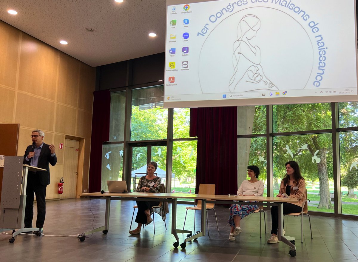 Aujourd’hui le CALM participe au 1er Congrès des maisons de naissance françaises à Bourgoin-Jallieu !

Un moment fondateur et très prometteur pour les maisons et le Collectif ! À suivre dans ce thread

Merci <a href="/VincentChriqui/">Vincent Chriqui 🇫🇷</a> <a href="/Bourgoin38300/">Bourgoin-Jallieu</a> <a href="/CDIsere/">Isère</a> pour votre accueil