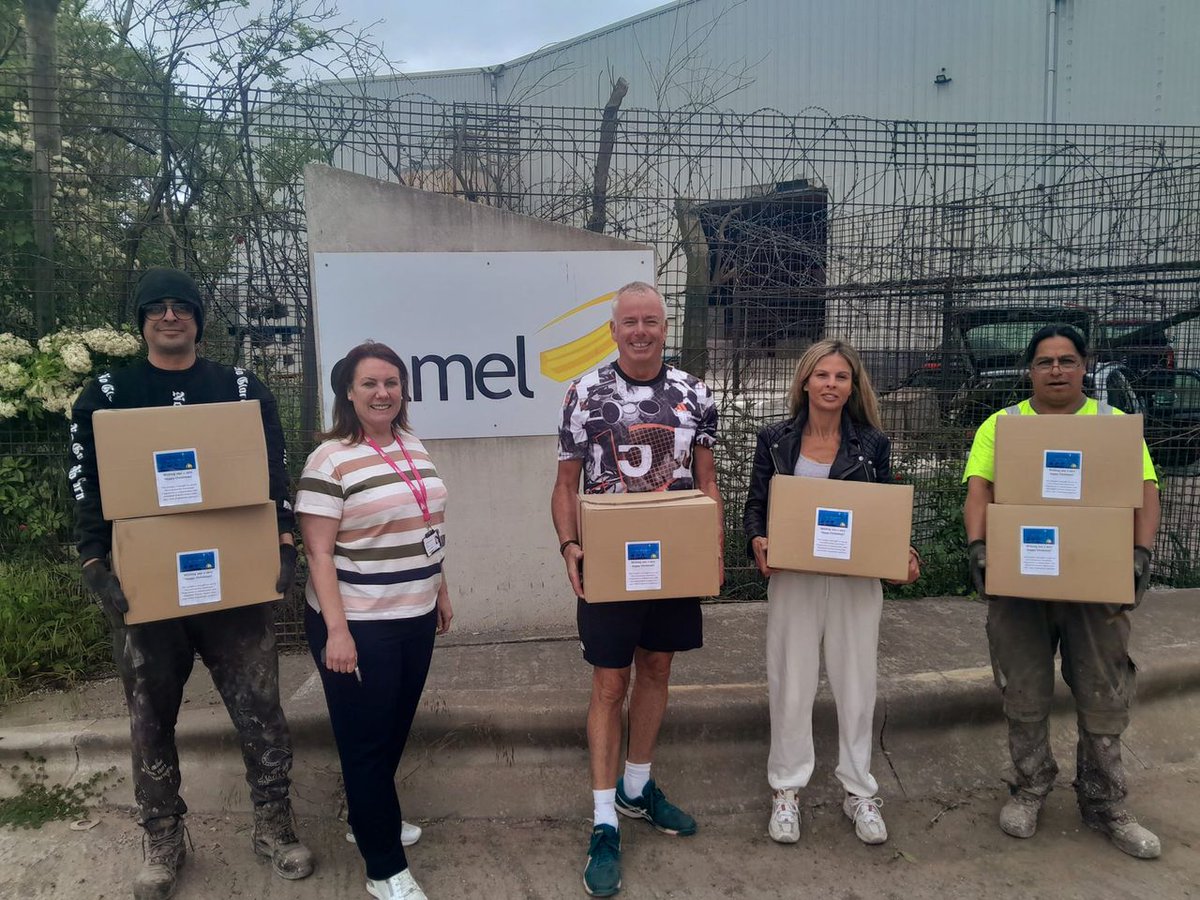 Through Cllr Melanie Jones, Rtn Mark Jeffries and his fellow Rotarians of the Chantry Rotary Club, Wakefield - kindly donated boxes of cereals, rice, jam, pasta and much more for use by Hemsworth Food Pantry - Food Bank during the school holidays.