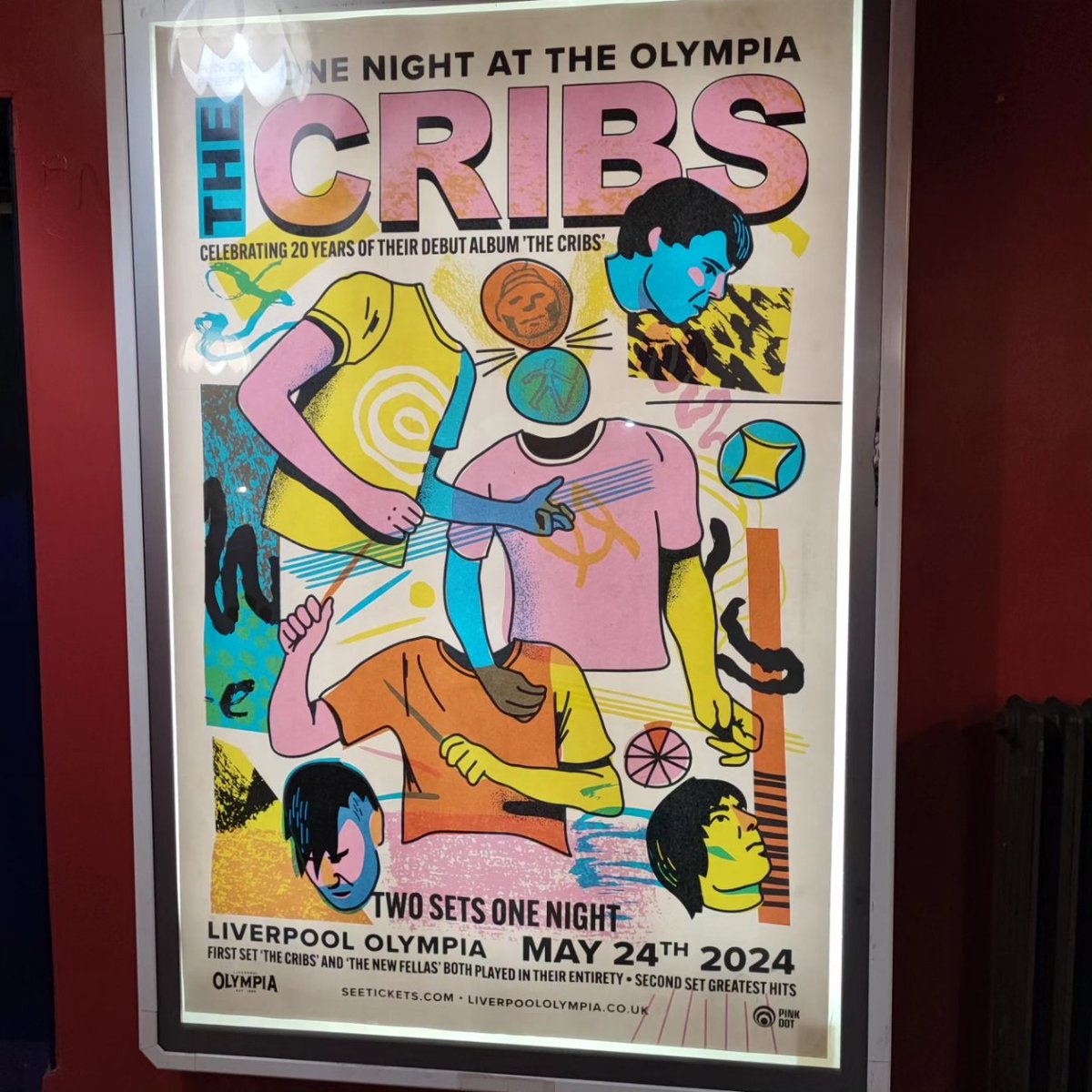 How is everyone this morning?! @thecribs had the place bouncing last night! Share your photos for a chance to win this large Cribs poster using #liverpoololympia