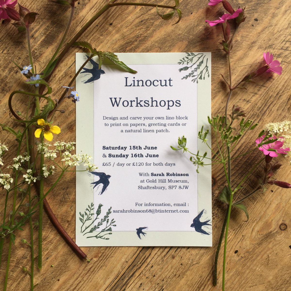 I sell greeting cards, linocuts etc but I also really enjoy running workshops. My next ones are in June, so if you fancy learning a new skill and can make it to North Dorset, just drop me a line - I'd love to see you there 💚

#UKGiftHour #UKGiftAM #shopindie #giftideas #indiebiz