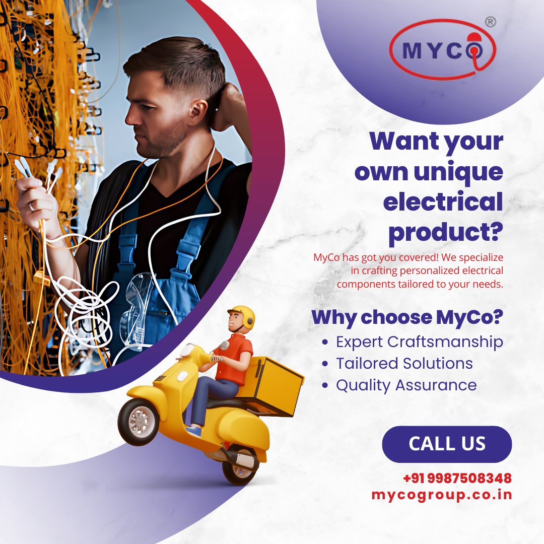 Create custom electrical solutions with MyCo! Expert craftsmanship tailored to your needs. #customsolutions #electricalengineering #mycoproducts #tailoredsolutions #expertcraftsmanship #qualityassurance #electricalcomponents #innovation