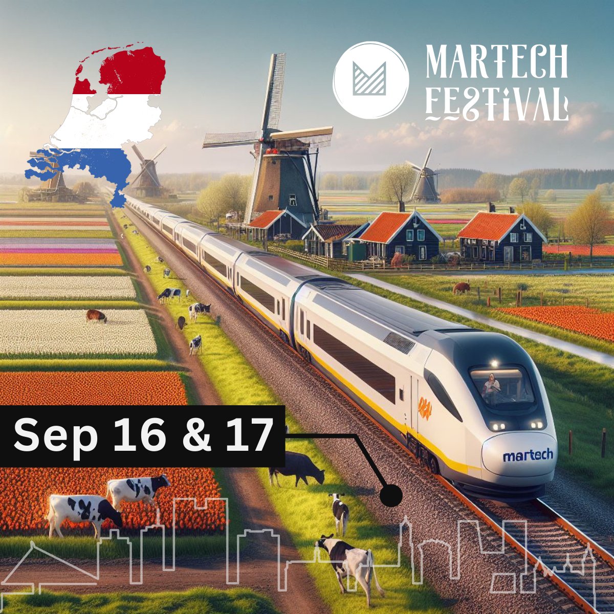 The #martech train is coming to town, see you in Utrecht, Amsterdam or Breda (Agencies Only)?