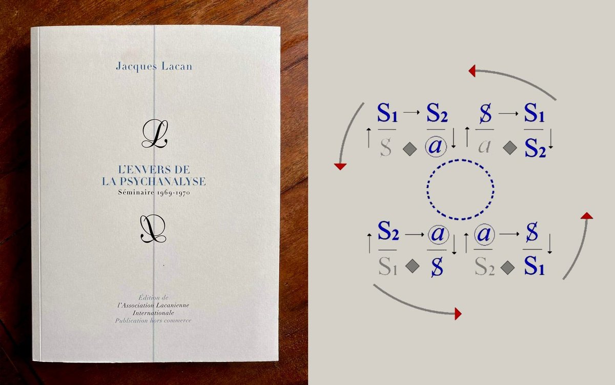FreudlabMilano's tweet photo. Sabato 8 giugno 2024 a partire dalle 9:30 
Laboratorio freudiano per la formazione degli psicoterapeuti. Milano. Piazza Aspromonte, 13 

Marisa Fiumanò Il rovescio della psicanalisi Studio del Seminario XVII Il rovescio della psicanalisi  (1969-1970) di J. Lacan https://t.co/lss1skXyyD