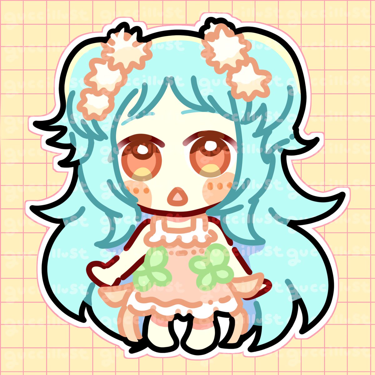 guccillust's tweet photo. ミヤコとクローバー🍀
#プリコネR https://t.co/KN1nfgXfRv