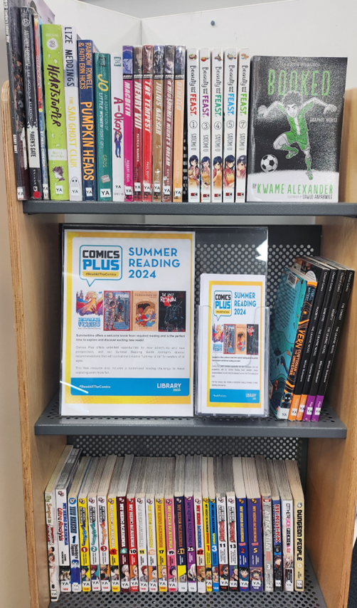 corkcolibrary's tweet photo. Looking for your next graphic novel, manga, or comic? #Fermoylibrary has a wide selection for all age groups and interests โ or, you can check out Comic Plusโ recommendations with their Summer reading guide
#Comics #Comicsplus #ReadAlltheComics @librariesire https://t.co/As00Bbnr7k