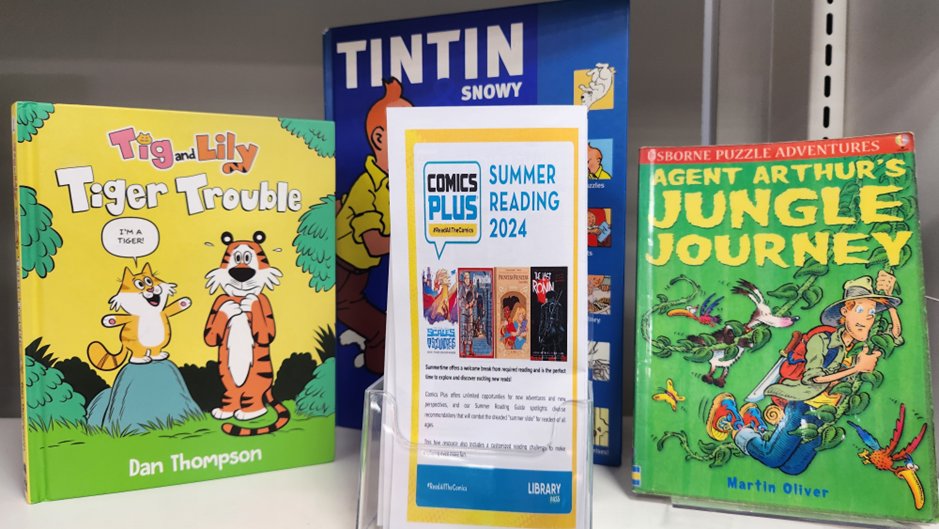 corkcolibrary's tweet photo. Looking for your next graphic novel, manga, or comic? #Fermoylibrary has a wide selection for all age groups and interests โ or, you can check out Comic Plusโ recommendations with their Summer reading guide
#Comics #Comicsplus #ReadAlltheComics @librariesire https://t.co/As00Bbnr7k