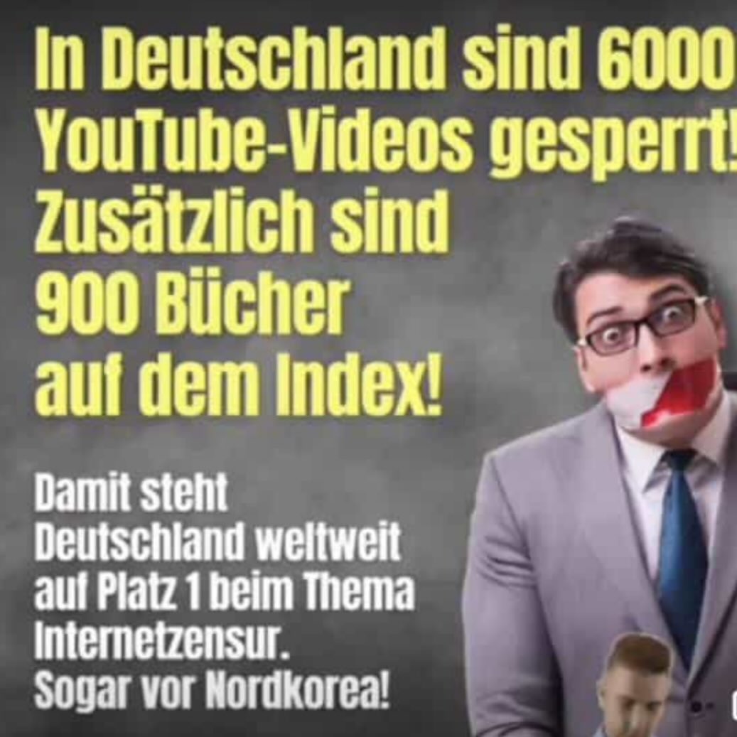 Lesen wir nicht nur Art. 5 GG, sondern nutzen und leben ihn! Oder? 😀 Thema #Grundgesetz Art. 5 Meinungsfreiheit; eine Zensur findet nicht statt! Doch, findet, aber wie. Hier ist Deutschland Nummer 1; auch beim Versuch, die freie Meinung zu unterdrücken! Zumindest ganz vorne mit