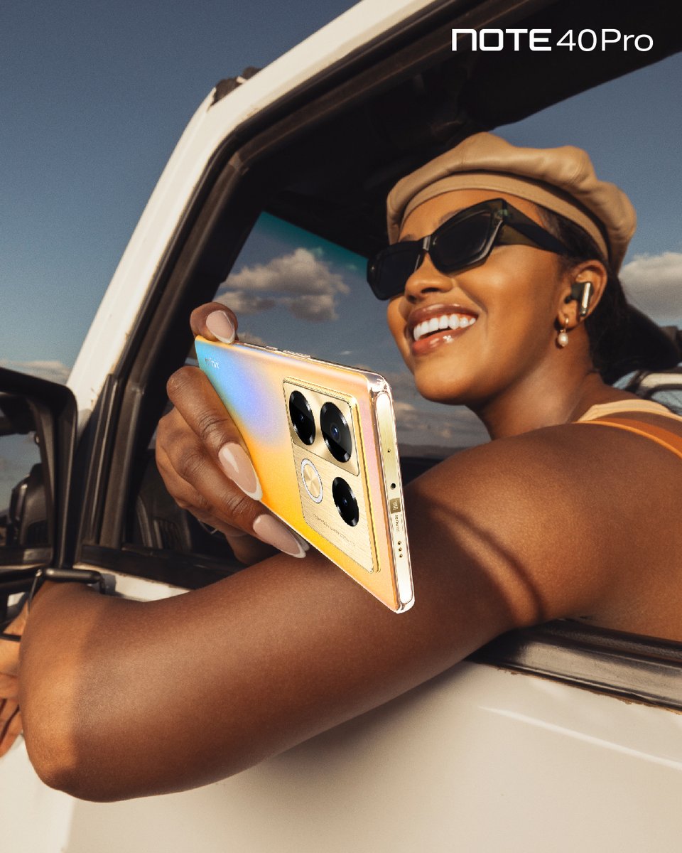 InfinixKenya's tweet image. Weekends are for capturing beautiful views, sunsets, and unforgettable moments! 📸
#108MPCamera #InifiniNote40Pro #InfinixKenya