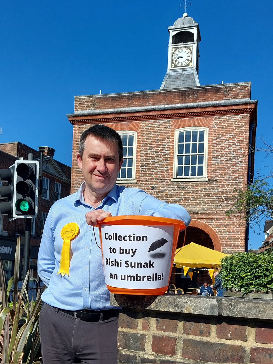 Let's talk? This morning, we're on Reigate High Street. All welcome. 🌞 The Conservatives got off to a 'damp' start. ⛈️ Where will they go from here? 📉