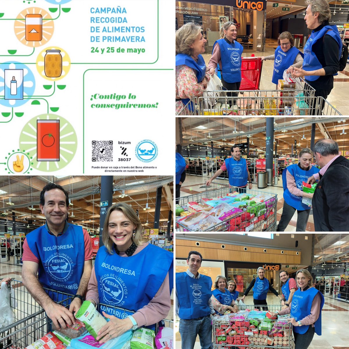 👏👏Todavía estas a tiempo para colaborar con la #GranRecogida de primavera del Banco de Alimentos de <a href="/Bizbancali/">Banco Alimentos Bizkaia</a> 

Pásate por tu supermercado habitual y colabora para llenar las baldas y que nadie se quede sin una comida caliente!

#ContigoLoConseguiremos