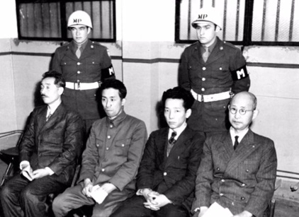 In February 1946, four Japanese officers were tried for their mistreatment of the by Japan captured Doolittle Raiders aircrews and sentenced to five years imprisonment. #japan #officers #raiders #imprisonment #doolittleraiders #tried