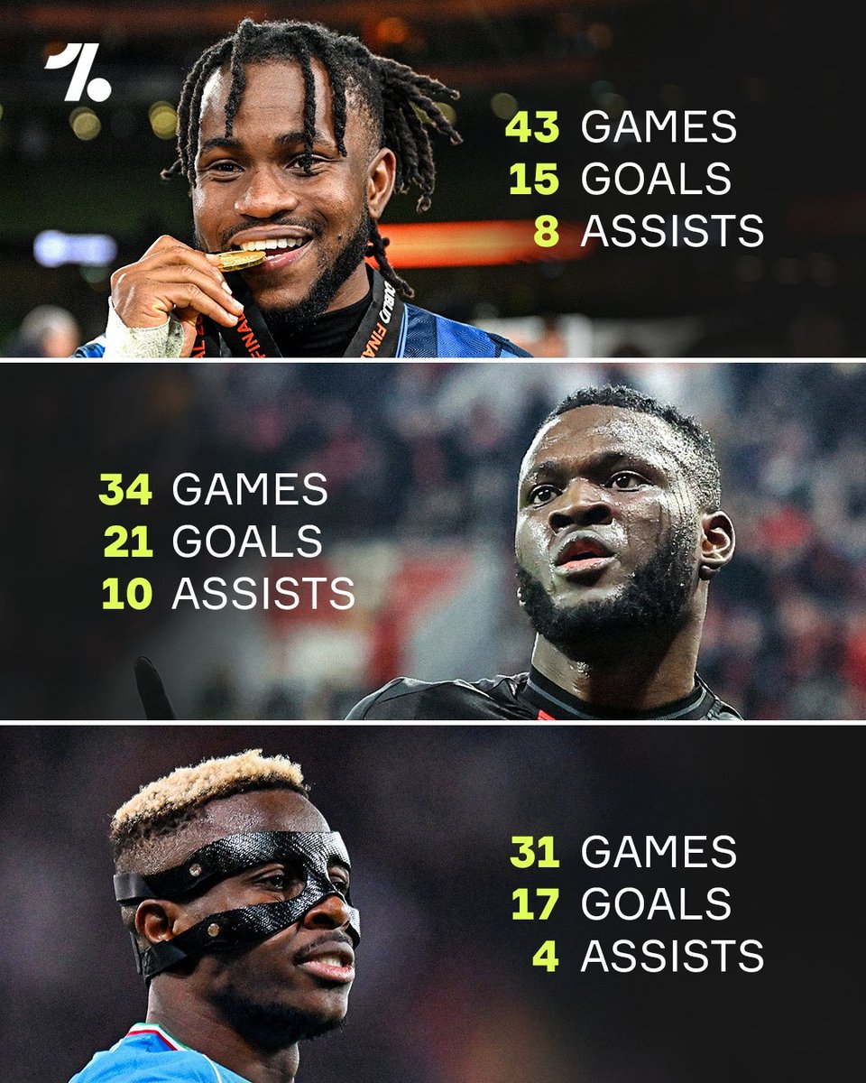 Nigeria  got a serious front three on their hands 🔥🦅🇳🇬