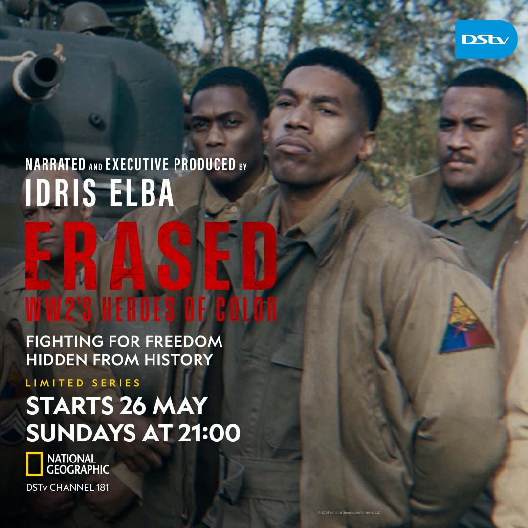 Uncover the untold heroism of World War II, as we shine a light on the forgotten contributions of over 8 million soldiers of color who fought for the Allies. #Erased: WWII'2 Heroes of Color