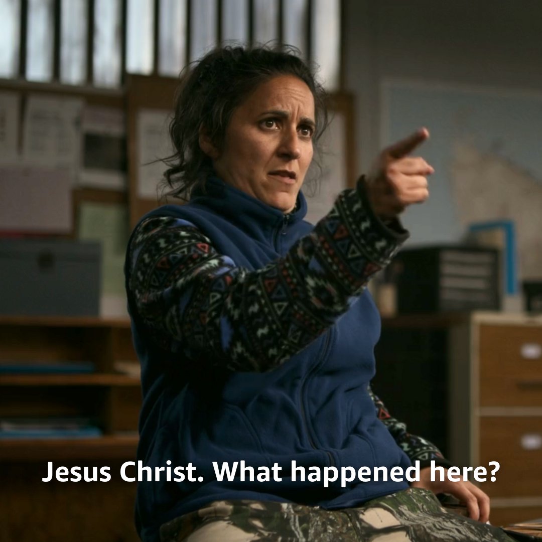 PrimeVideoAUNZ's tweet photo. When you try a new look for a night out and your friends are too honest with you 😭 #Deadloch #NinaOyama #KateBox #MadeleineSami @ninaoyama https://t.co/RPFAvN4voA