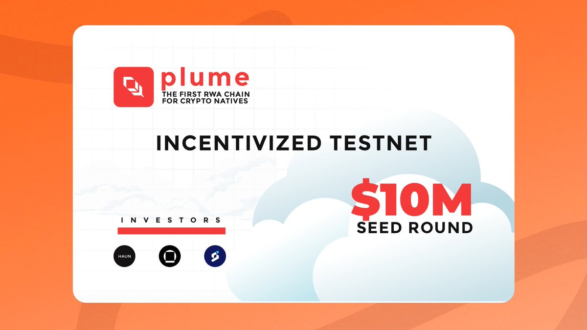 A few days ago, we mentioned @plumenetwork, and now their Incentivized testnet waitlist is live. Since it's Incentivized, there are guaranteed rewards for participants. With $10M in funding, I believe you shouldn't miss out on this opportunity. To join the waitlist: • Click