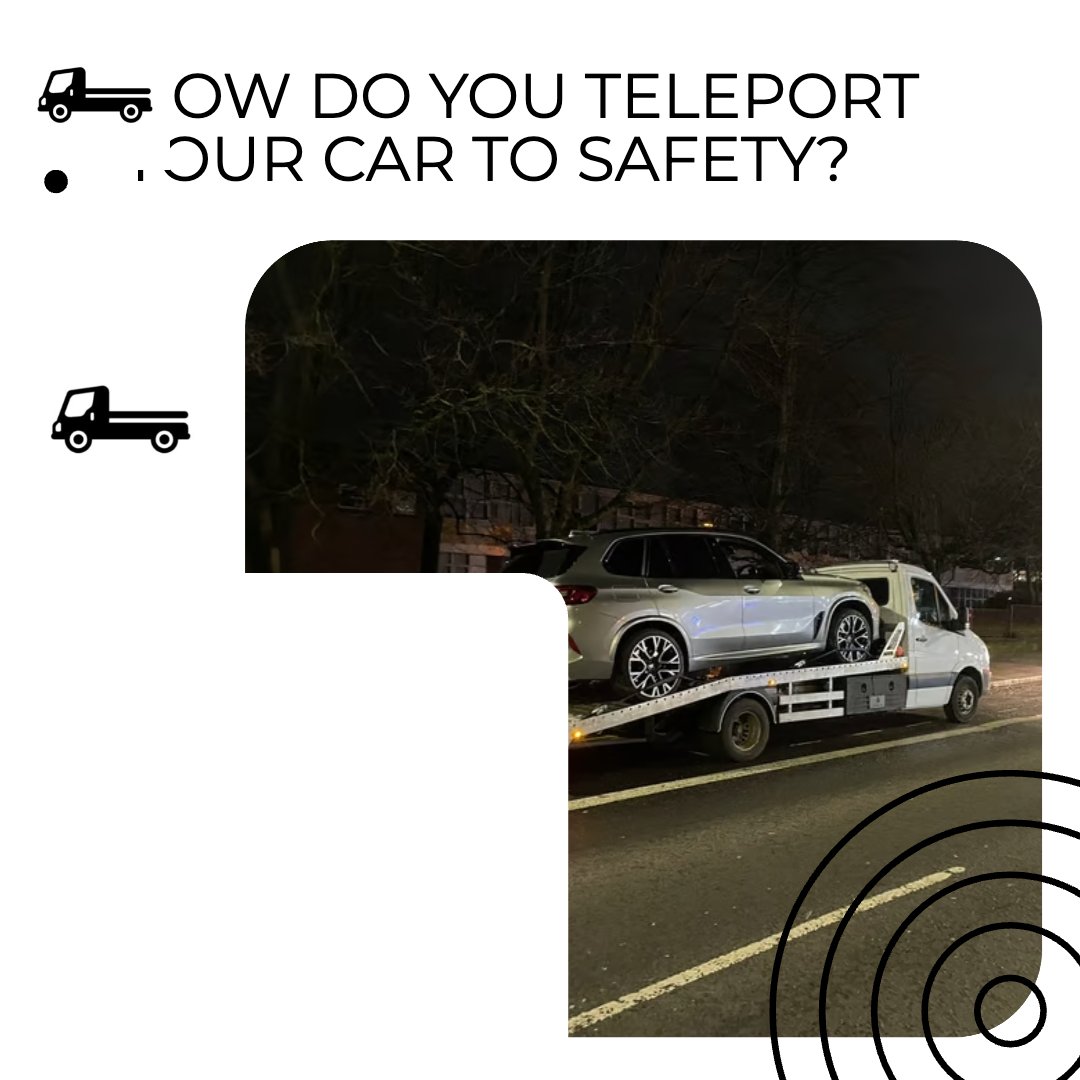 Real talk: teleportation isn't on the menu, but knowing what to do when your car throws a fit in Birmingham is key. 🔑 Why aim for sci-fi when our team offers real-life, rapid car recovery solutions? You don't need magic when you've got us on speed dial. 🚗💨 Stuck with a flat,