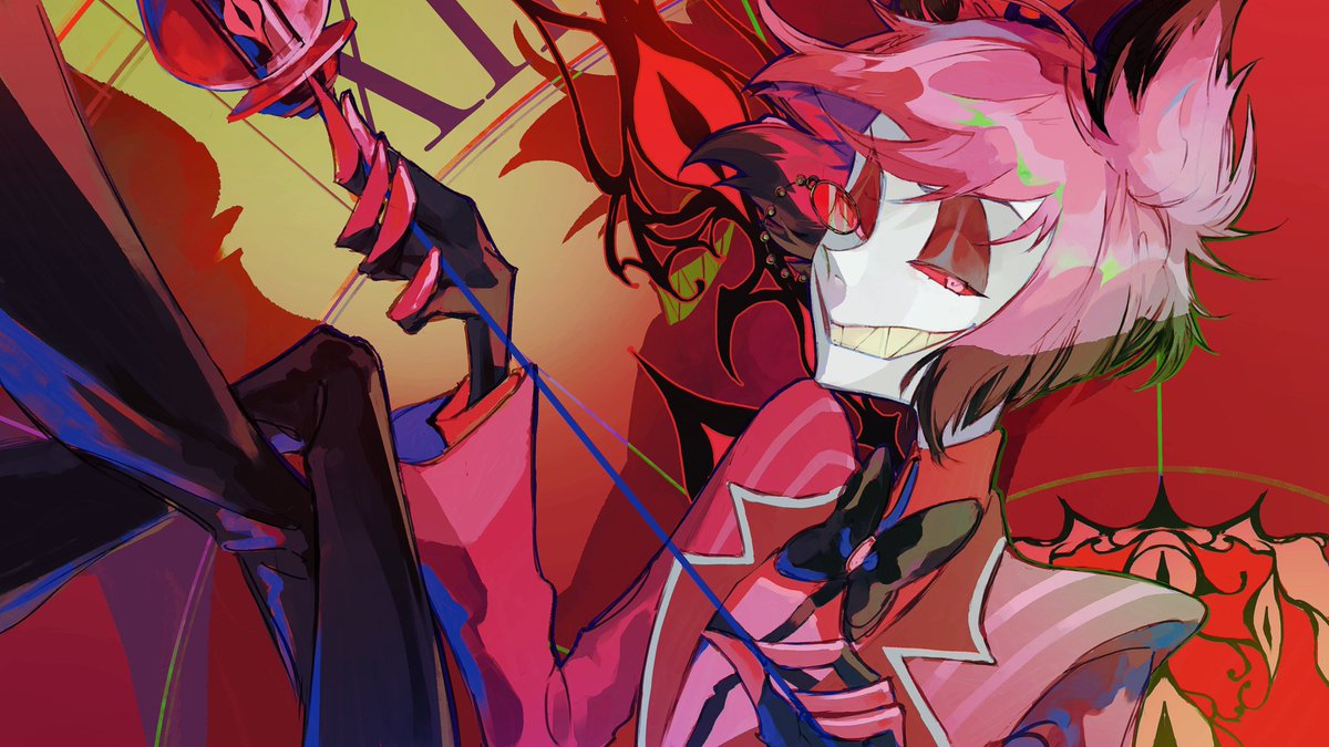 yonagi11's tweet photo. #Alastor   #HazbinHotelFanart 🦌 https://t.co/khIrBVMTpo