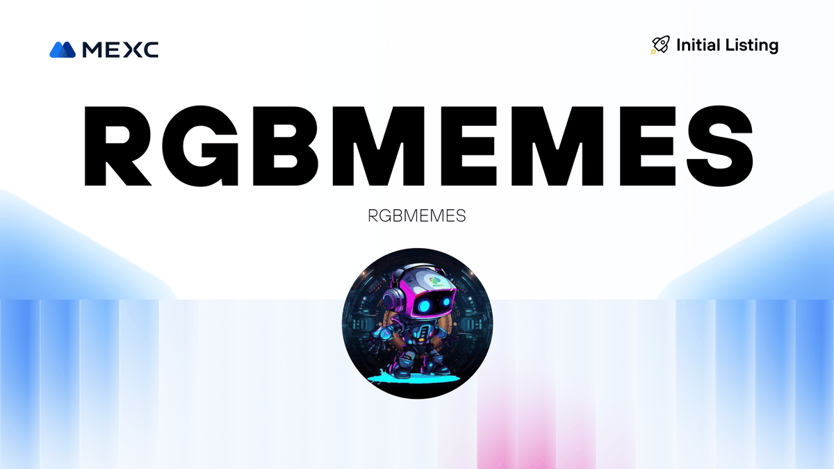 Alpha_MEXC's tweet photo. We're thrilled to announce that the @RGB_memes Kickstarter has concluded and $RGBMEMES will be listed on #MEXC!

🔹Deposit: Opened
🔹RGBMEMES/USDT Trading in the Innovation Zone: 2024-05-25 10:00 (UTC)

Details: https://t.co/M2AVnTORmF https://t.co/fZdaj1VGrY