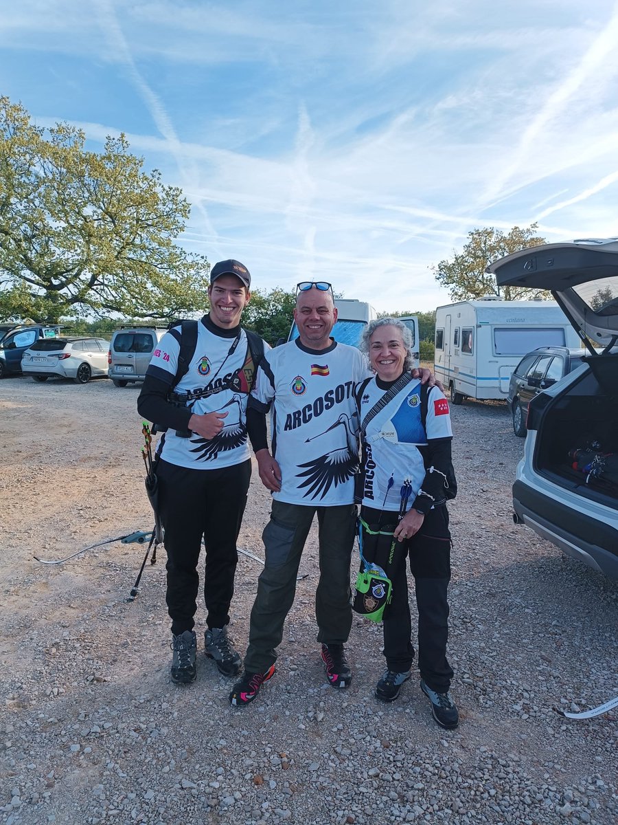 Ponce, Carolina e Íker en el Campeonato de España de Campo 2024 en Soria. Mucha suerte <a href="/aytosotodelreal/">Soto del Real</a> <a href="/madridarchery/">FMTA</a> <a href="/rfe/">Alex</a>