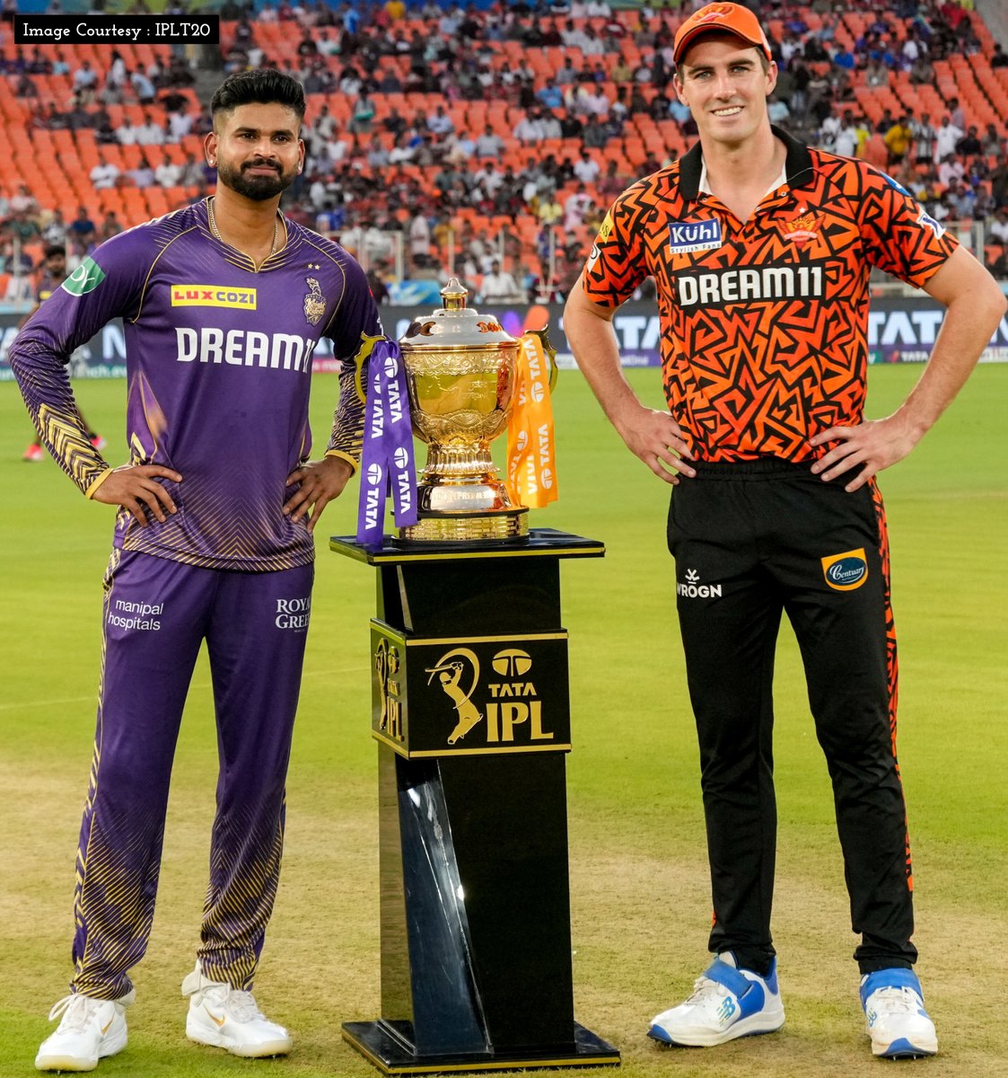 💜 🤝 🧡 👉 One last time in 2024 🙌 Congratulations to @KKRiders & @SunRisers for making it to the #TATAIPL Final 🏆