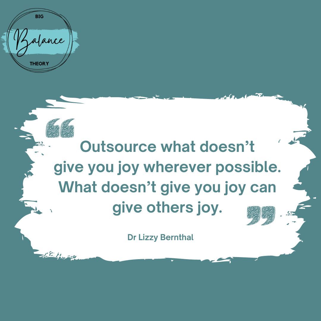 "Outsource what doesn’t give you joy wherever possible. What doesn’t give you joy can give others joy".

LISTEN HERE: buff.ly/3D8bI32

#podcast #balance #resilience #toxicity #coaching #worklifebalance