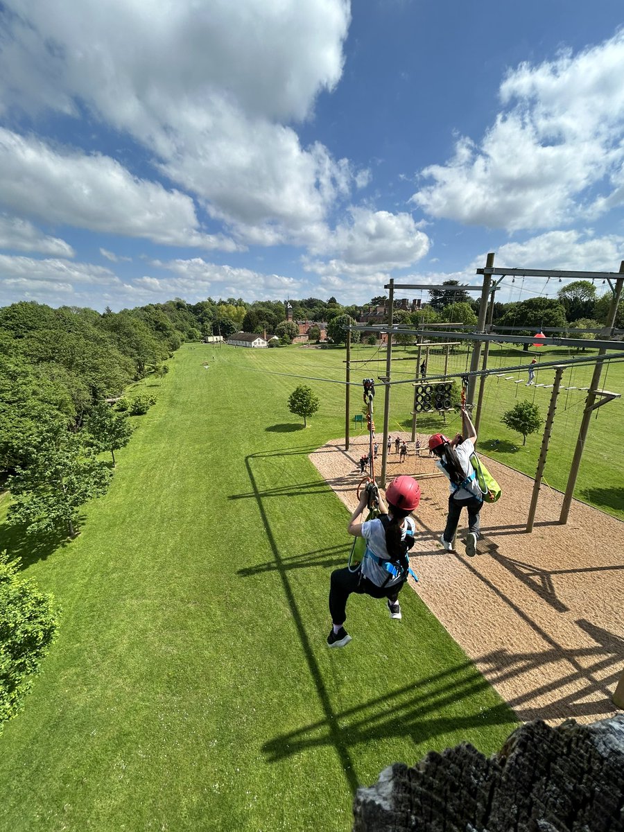 ChetwyndSpencer's tweet photo. What an incredible Year 6 residential we have had this week! Five days filled with fun, food and a little rain! Lots of personal challenges met through canoeing, climbing, high ropes … and bingo! #tentlife #selfcatered @satrust_ @spencer_hub @BeaumanorHall https://t.co/yTNHOEiHpL