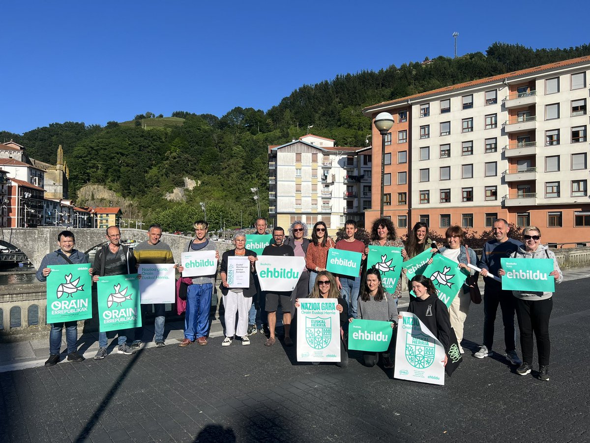 ehbilduondarroa's tweet image. 🗳️Ekainan 9rako ondarrutarrok prest!

✊🏾ORAIN ERREPUBLIKAK!
✳️NAZIOA GARA!

#EHBildu #OrainErrepublikak