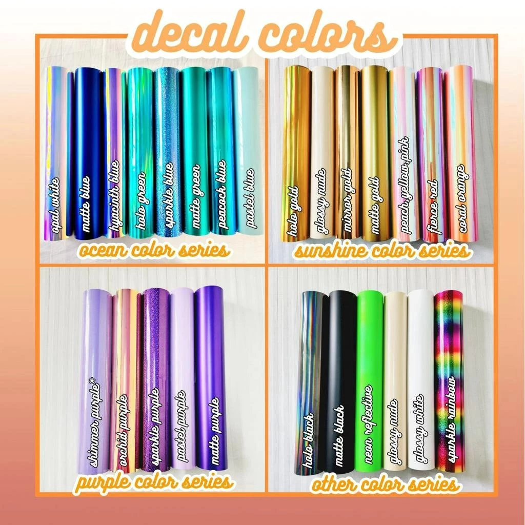roselight_ph's tweet photo. ✴️Teckwrap Vinyl Stickers (Assorted)✴️
Opened from 10ft roll
Will sell per sticker color
Check our catalog for colors
Then DM us for the size available

Last price:
Glossy Colors - Php 43 per 12x12 inches
All others - Php 55 per 12x12 inches https://t.co/omPwdAYk23