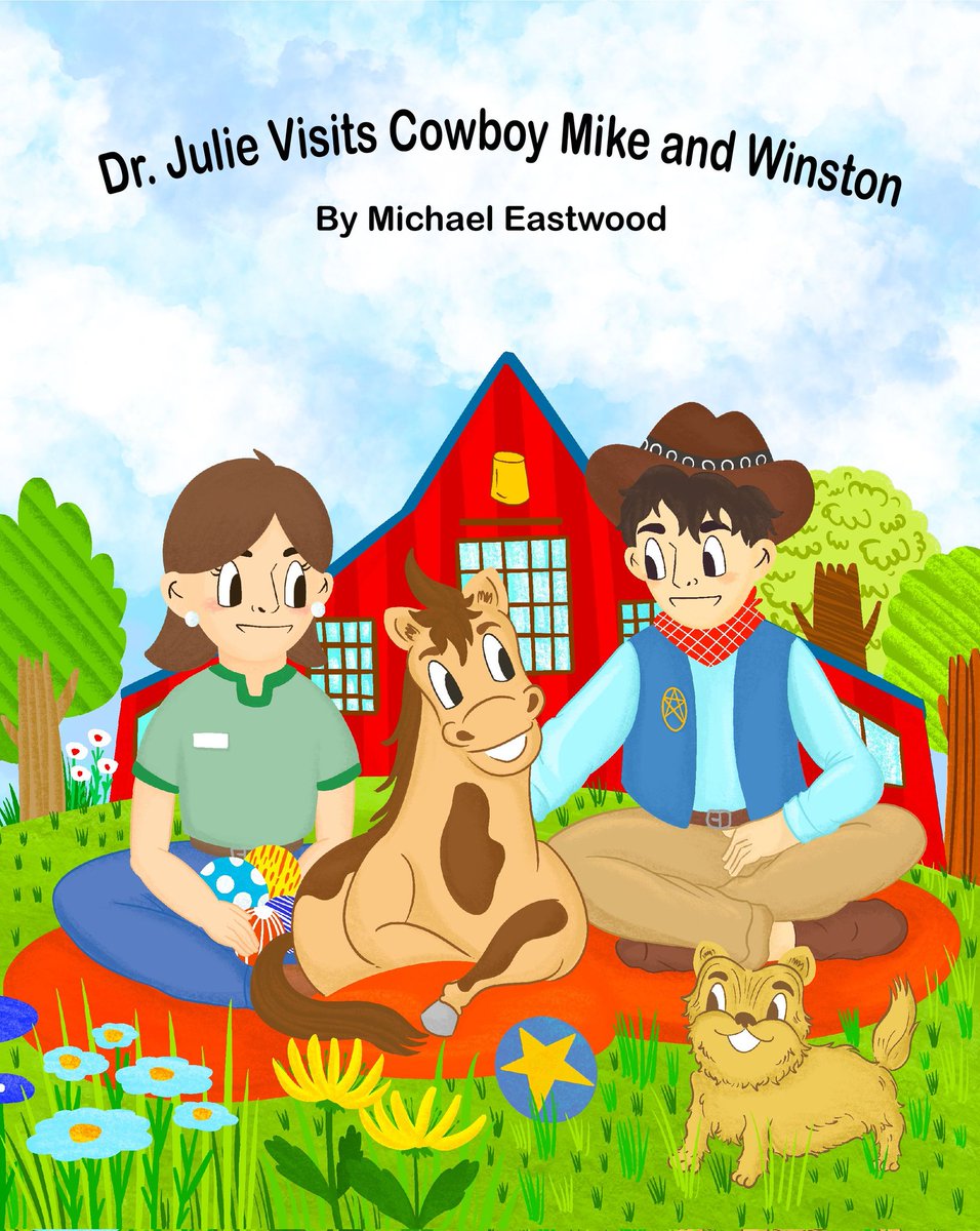 Give the gift of reading and support a worthy cause! 🎁 Get the Cowboy Mike and Winston series by Michael Eastwood, now available on Amazon and Barnes & Noble #book #KidsReading #Charity #Pony4Precious
Amazon amazon.com/author/michael…  and Barnes and Noble. barnesandnoble.com/s/cowboy%20mik…