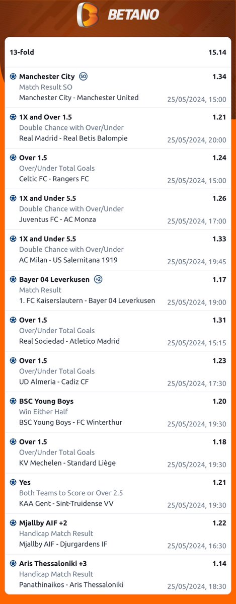 sportingking365's tweet photo. 15+ odds BETANO 🎯🔞

here: https://t.co/iynon4qg6g

Click this link to load game: https://t.co/Lcth6u5wfU

Booking code: ELEOAXHL

Promo code: KING365

Bet responsibly https://t.co/TIOnnu65ue