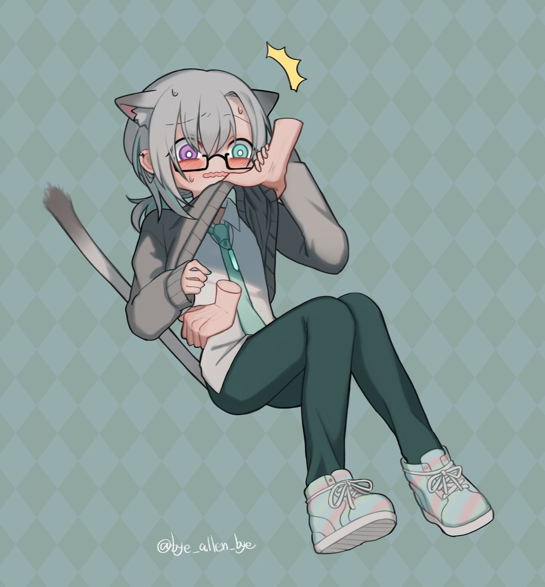 「いじめ #VRChat #VRCイラスト」|byeのイラスト