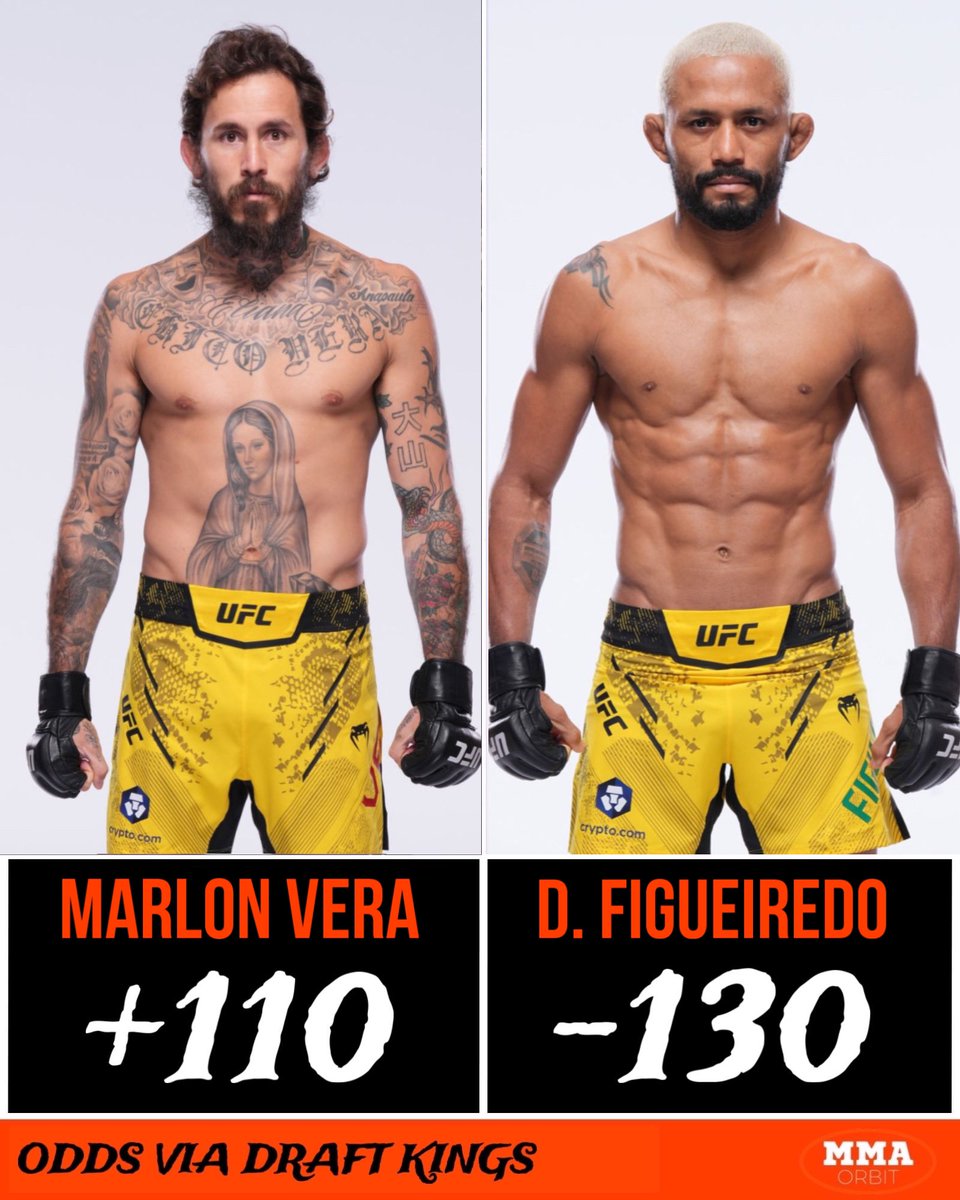 Deiveson Figueiredo opens as the betting favorite against former title  challenger Chito Vera 💰