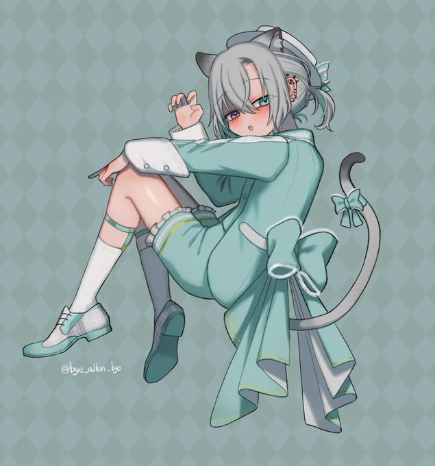 ニャー#VRChat #VRCイラスト#Rotus_RotaLa 