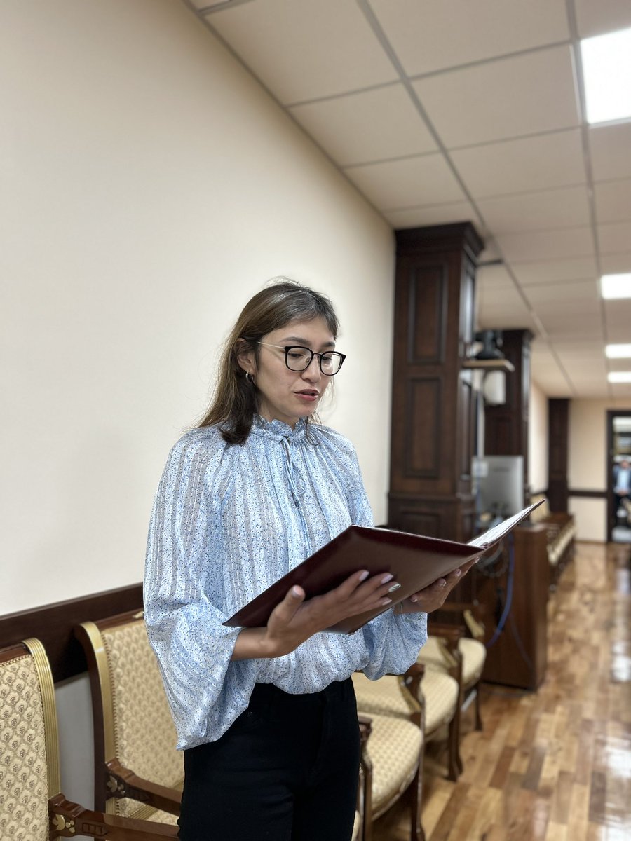 Dilfuza Kurolova tweet media