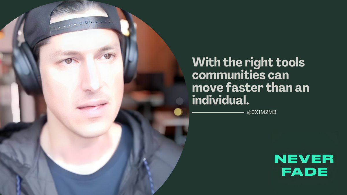 Dive back into NeverFade Podcast S2E4, where <a href="/goodmonth/">toyota</a> &amp; <a href="/0x1m2m3/">mitch morales | xp/acc</a> explore AGI's inevitability &amp; the crucial role of blockchain in shaping the human economic layer BEFORE IT'S TOO LATE. 🧠⛓️ #AI #blockchain #flashbackmonday