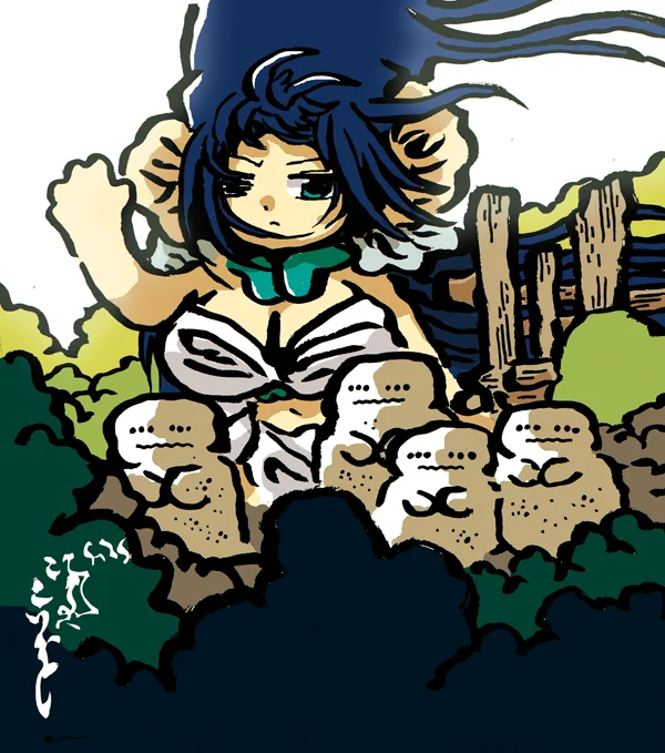 #毎日造物大女王さま 石の禍神 