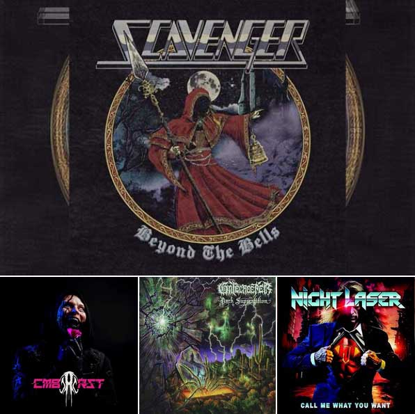 Neue Musik für das Weekend aus den LP/CD-Reviews: metalfactory.ch/music-reviews #ScavengerOfficialBand #combichrist #gatecreeper #nightlaserofficial #heavymetal #industrialmetal #hardrock #deathmetal