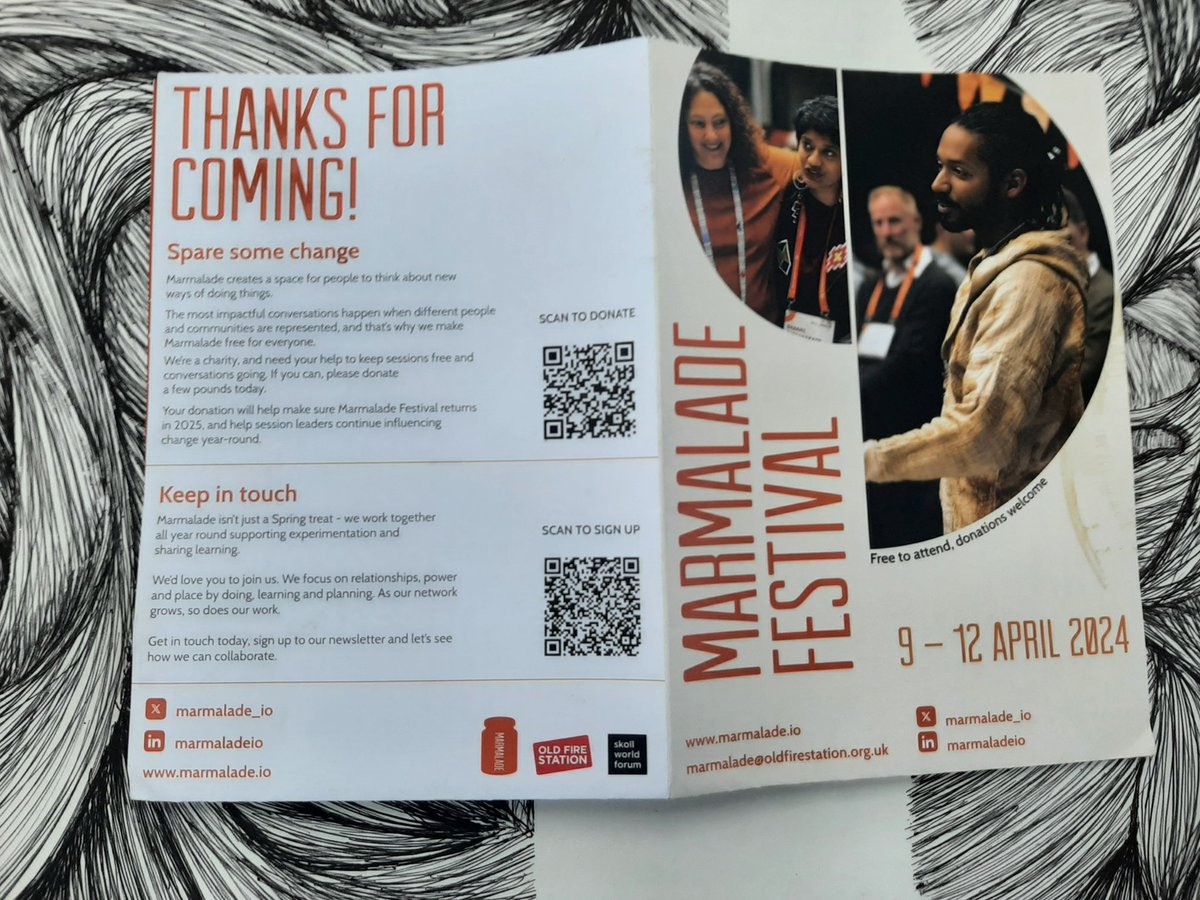 I didn't get to go as I didn't know it was happening but this looks fabulous  for next year in Oxford. I've just read the events &amp; they sound really interesting.  Having a voice,  Global perspectives and viewpoints #marmaladefestival #oxford
