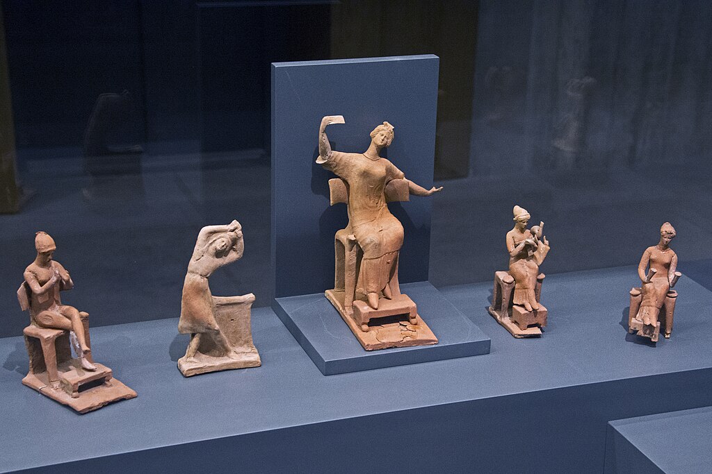 ''' #Ancient  #Troy  ''' During the excavations of the ancient city of #Assos, terracottas of a group of #Musicians, figures playing Flute , Kitara , Tambourine , reciting poetry and dancing belong to the entertainment world of 2,500 years ago #TruvaMuseum #Çanakkale 🇹🇷