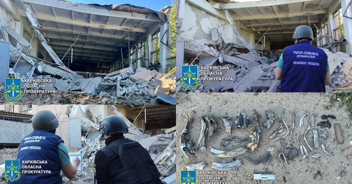 TWMCLtd's tweet photo. #Kharkiv has been hit AGAIN.
Two aerial bombs dropped on the #Saltiv district again. One man known to be injured so far.
Meanwhile, new photos from the earlier strikes. It's now believed they were hit by Iskander ballistic missiles.
#RussiaIsATerroristState https://t.co/qoZMWCWSvI
