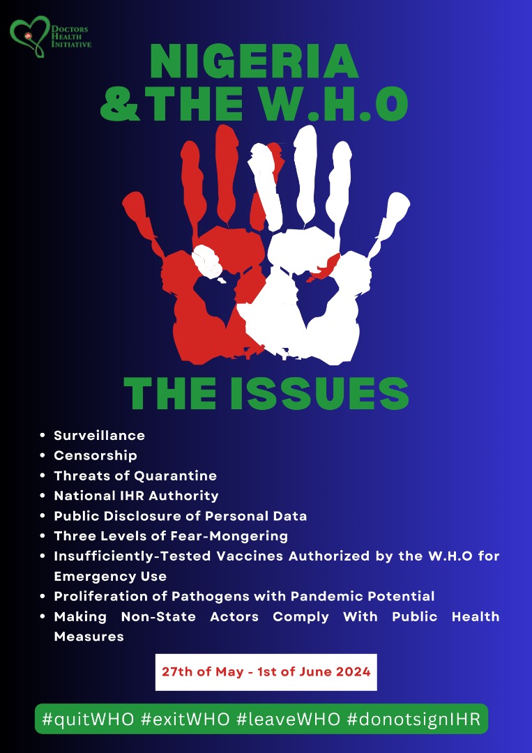 Doctorshea85856's tweet image. Imagine a World where there are dangerous pathogens being engineered everywhere. Pathogens deadlier than corona virus &amp;amp; Ebola!
Imagine they are in a lab near u.
That is what the W.H.O wants &amp;amp; U  are to pay for it.
#ExitWHO
#quitwho
#LeaveWHO
#StopTheWHO
#donotsignwho