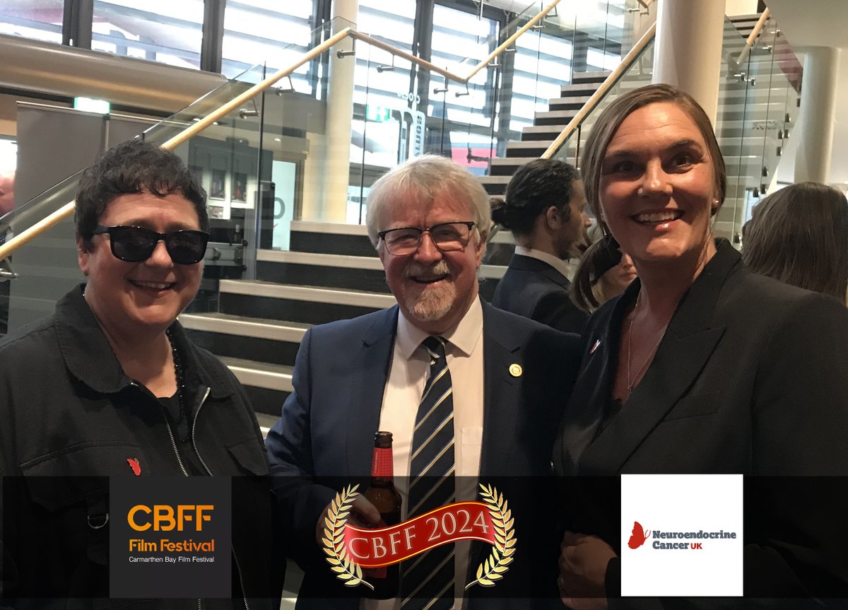 <a href="/zirenz/">zirenz</a> and <a href="/ncukcharity/">Neuroendocrine Cancer UK #NotJustNECancer</a> CEO, Catherine Bouvier,  had a great time catching up with <a href="/rlloydpr/">Robert Lloyd</a> Robert Lloyd at the 2024 <a href="/cbffwales/">#CBFF2025</a> Awards held at <a href="/TheatrauSirGar/">TheatrauSirGar</a> <a href="/njervis67/">Nikie Jervis 💙 #NCpathway #LetstalkaboutNET/NECs</a> 
<a href="/bucksmusicgroup/">Bucks Music Group</a> <a href="/Afterworldlabel/">Afterworldrecordings</a> <a href="/netcancerday/">NET Cancer Day</a>
<a href="/KateNCUK/">Kate 💙 #LetsTalkAboutNETs</a> #NeuroendocrineCancerUK #Film #awards